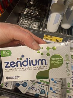 Zendium indeholder Saccharin